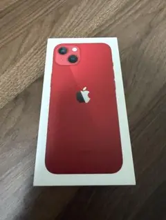 iPhone 13 128GB レッド 本体 箱付き バッテリー76％