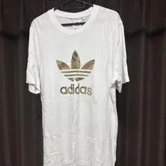 adidas トレフォイル カモフラ Tシャツ