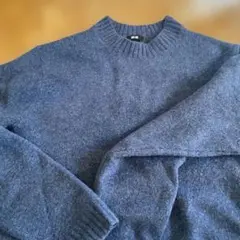 UNIQLO ダークブルー ニットセーター L