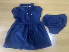 Ralph Lauren 24M ネイビー ワンピース 90cm