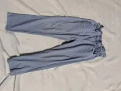 petit mainフリルポケット ロングパンツ ブルー 110