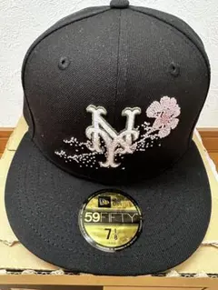 59FIFTY ニューヨーク・メッツ ブラック NEW ERA 7 1/8