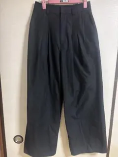 JAMIES ブラック スラックスパンツ M