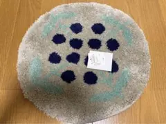 未使用品　フィルエクチーレ チェアパッド　フラワー柄グレー　日本製