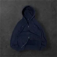 00s archive OLD UNIQLO ダブルジップパーカー Y2K 短丈