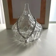 一押しワンタッチ留め具パールブレスレット