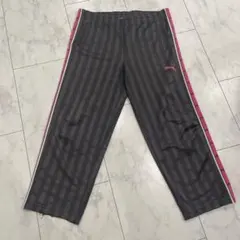 値下げ！PUMA ジャージ Mサイズ グレー/ピンク　ダメージ強！USED。