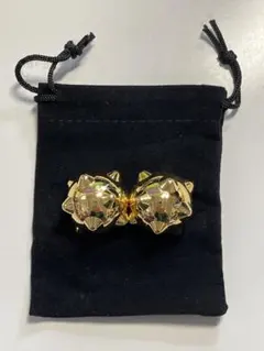 24金メッキ仕上げ磁気健康ボール 収納ポーチ付