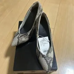 AZUL by moussy パイソン柄パンプス