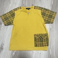 BURBERRY チェック柄 半袖Tシャツ 110A バーバリー