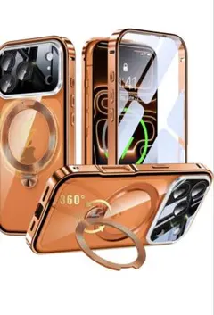 iPhone 17 Pro 用 両面 MagSafe対応 ケース アイフォン