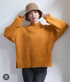 ガータ－ハイネックプルオーバー