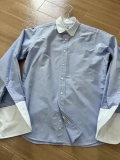 未使用に近い　INDIVIDUALIZED SHIRTS クレリックシャツ
