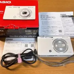 箱有 極美品 CASIO EXILIM EX-ZR70 Casio HIGH SPEED EXILIM ZR70 EX-ZR70 digital camera W. 10x