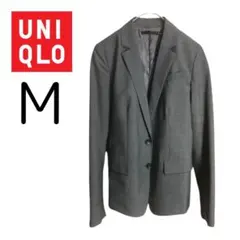 UNIQLO ウォッシャブル テーラードジャケット ウール混