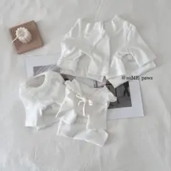 シンプルカットソー　お得な4枚セット♡　犬服　ドッグウェア　春夏