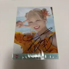 イコラブ直筆　大場花菜　ナツマトペ