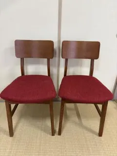 【直接引き取り限定】ダイニングチェア２脚セット