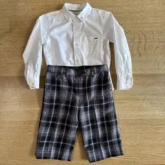 B:MING BY BEAMS &コムサイズム シャツと半ズボンセット 110