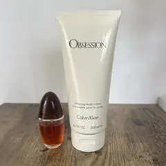 Calvin Klein OBSESSION ボディローション＆ミニ香水