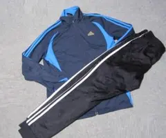 ★アディダス ジャージ 上下別モデル Sサイズ 紺×黒