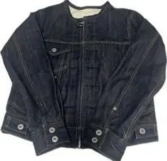 【希少】SAMS(サムズ) motorcycle レザー切替デニムベスト長瀬智也 希少】SAMS(サムズ) motorcycle レザー切替デニムベスト長瀬智也