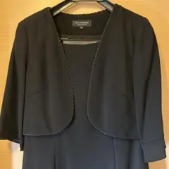 11AR 膝下フォーマルワンピース　袖7分丈