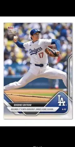 大谷翔平 2025 Topps Now No. 338 125年で史上初