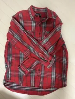 EDWIN フランネルネルシャツ Lサイズ レッドチェック