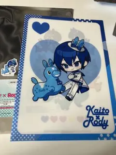 タイトーくじ　初音ミク×Rody J賞クリアファイル＆ステッカーセットKAITO