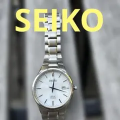 ♣️SEIKO 腕時計 本体 シルバー文字盤 - メルカリ