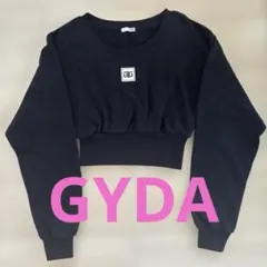 GYDAトップススウェット ロゴ トレーナー