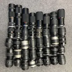 【メ⑩】レンズ まとめ売り AF MF フィルムカメラ用 ジャンクのサムネイル