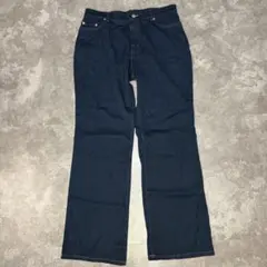 フレア デニムパンツ ブーツカット 濃紺 シンプル ヴィンテージのサムネイル