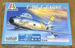 1/48スケール　F-86 E セイバー　(未組立)