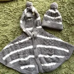 【再値下げしました】ジェラート・ピケ　ポンチョ