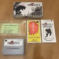 イ*供様 スーパーファミコン ファイナルファンタジーVI⭐︎説明書•箱付⭐︎美品