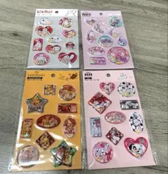 ♡ヤングオイスター ベイマックス 101 ライオンキング ウォーターシール4枚♡