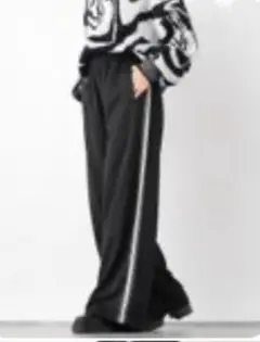 【美品】　レイジブルー　ワイドフレアトラックジャージ　ブラック