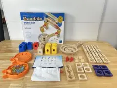 ボーネルンド クアドリラ ベーシックセット ビー玉キャッチャー付き 美品のサムネイル