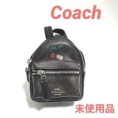 ❤️未使用！美品！COACH チェリー付ミニリュック　キーホルダー パックチャーム