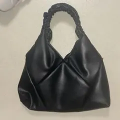 【新品・未使用】黒色ハンドバッグ