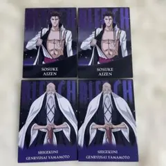 BLEACH トランプセット 藍染惣右介市丸ギン東仙要狛村山本 - メルカリ