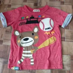 ZOOMIC 赤いTシャツ 100cm