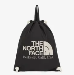 ★日本未入荷★韓国限定ホワイトレーベルノースフェイスリュック　ナップサック　黒