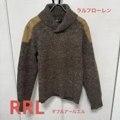 エルボーパッチ ニット