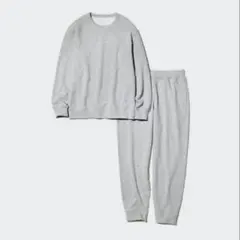 UNIQLO グレー スウェット セットアップ size上下S