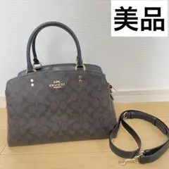 コーチ　トートバッグ　ショルダーバッグ　2way 肩掛け　斜め掛け