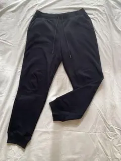 ユニクロ　UNIQLO ヒートテックボアスウェットパンツ　ブラック　暖パン