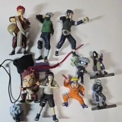 NARUTO ナルト ミニフィギュア ストラップ まとめ売り - メルカリ